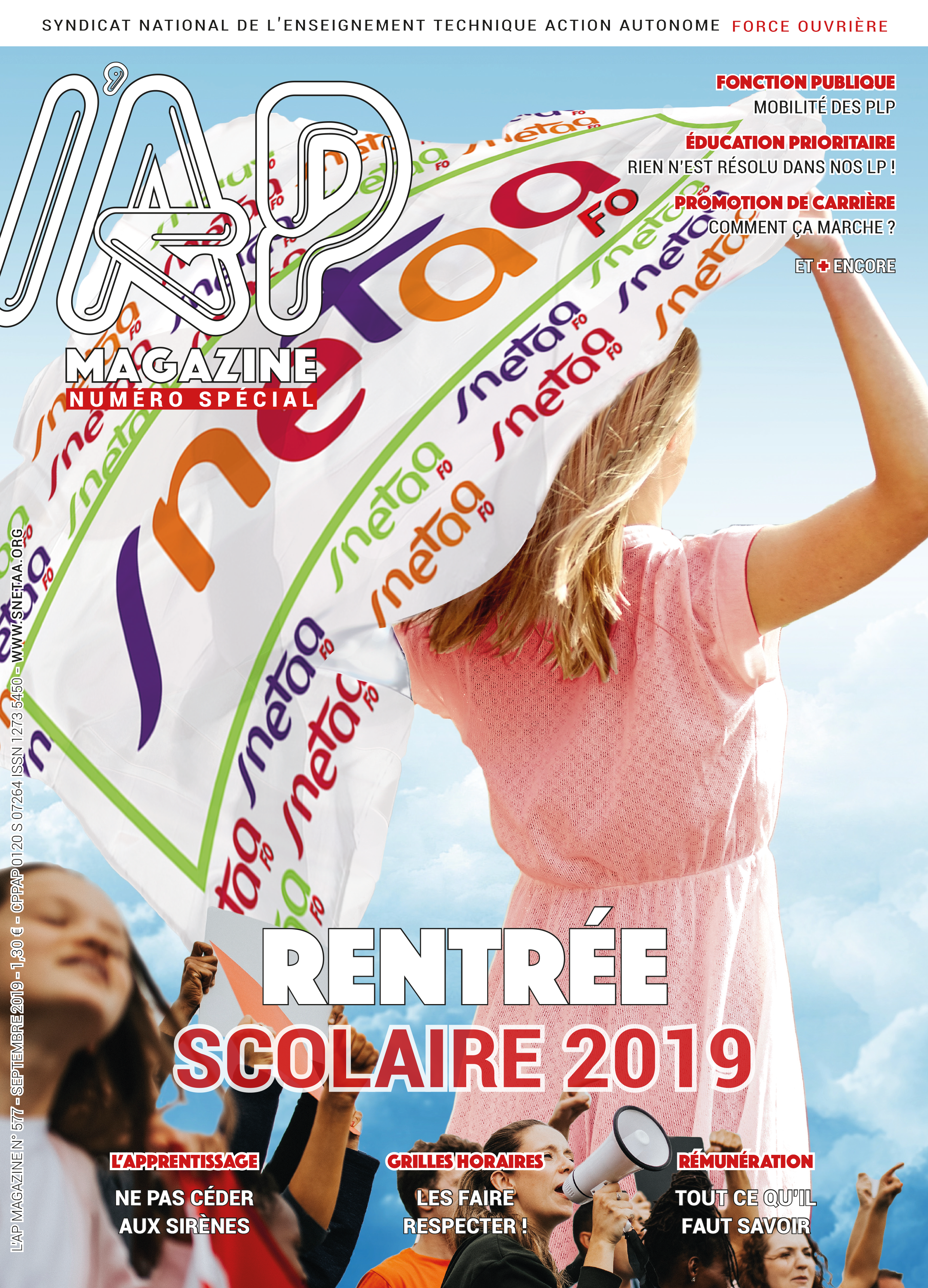 Lire la suite à propos de l’article L&rsquo;AP MAG n° 577 – Spécial rentrée