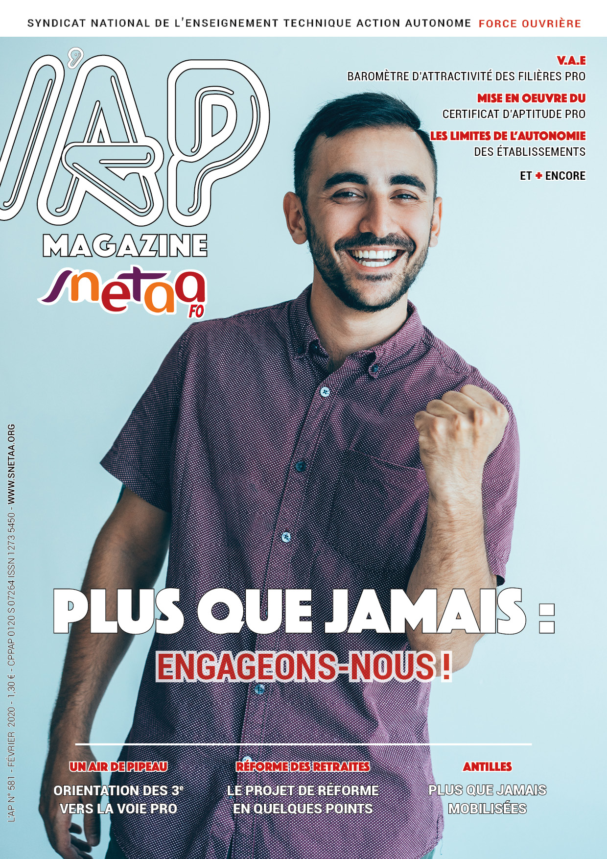 Lire la suite à propos de l’article AP MAG n°581