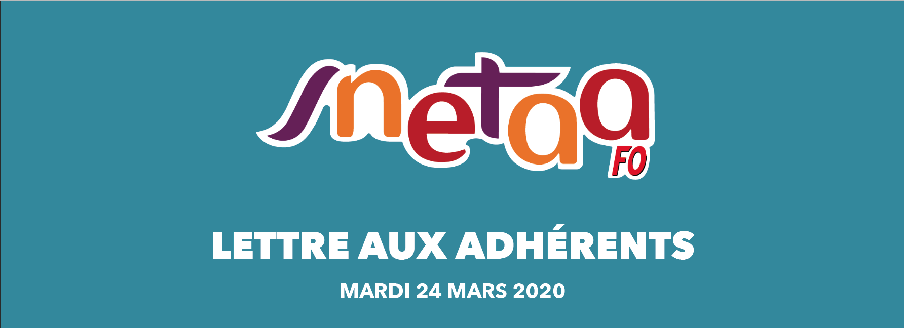 Lire la suite à propos de l’article Lettre aux adhérents
