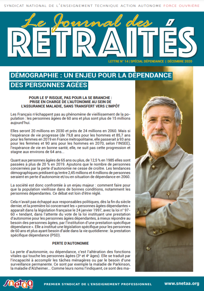 Lire la suite à propos de l’article Journal des retraités n°14