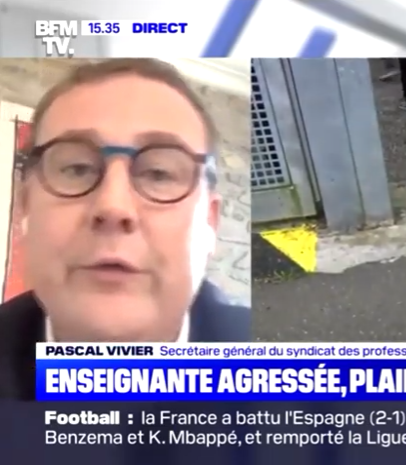 Lire la suite à propos de l’article Pascal Vivier, s&rsquo;exprime sur les phénomènes de violences dans les lycées professionnels.