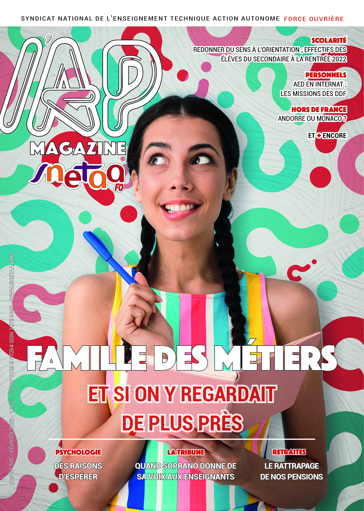 Lire la suite à propos de l’article AP magazine n°595