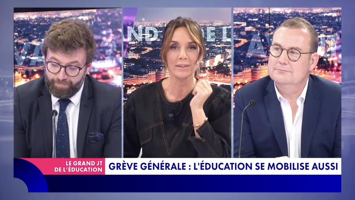 Lire la suite à propos de l’article Pascal VIVIER sur SQOOLTV I Grève générale : l&rsquo;éducation se mobilise !
