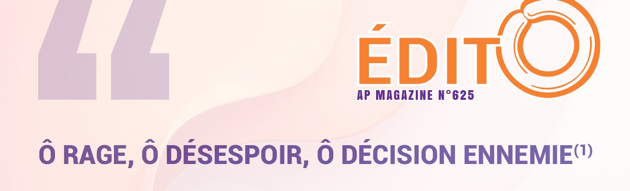 Lire la suite à propos de l’article [Exclusivité Édito] Ô Rage, ô désespoir, ô décision ennemie