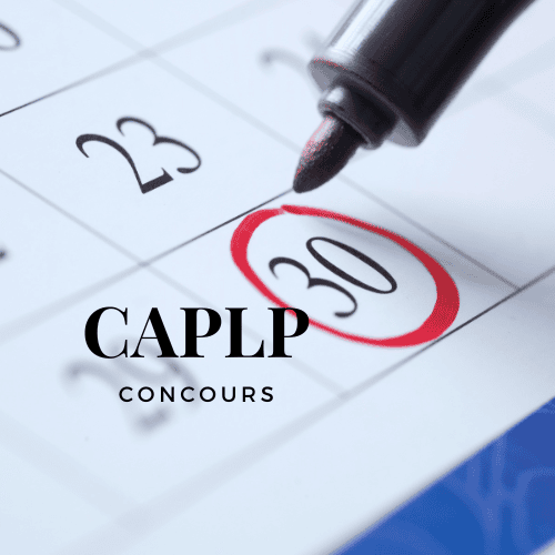 Lire la suite à propos de l’article Inscriptions au CAPLP session 2027